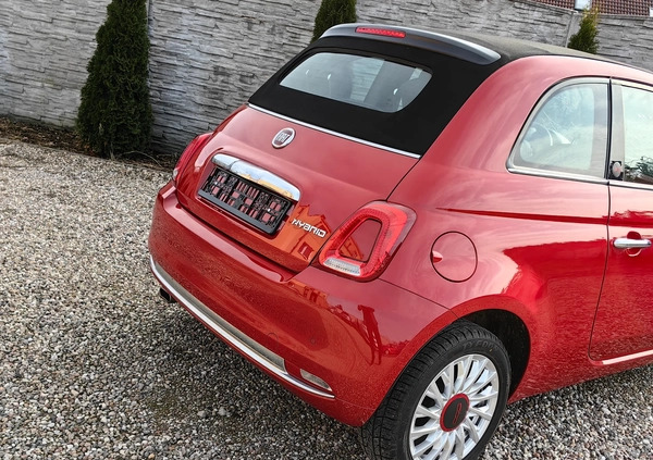 Fiat 500 cena 32900 przebieg: 29900, rok produkcji 2022 z Kłodzko małe 301